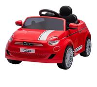 Globo ESpidko Fiat 500 Auto Eléctrica Radiocontrol 12v Color Rojo