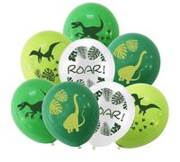 Globo Estampado de Dinosaurio 32 Piezas de Látex para Fiesta