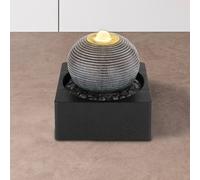 Globo Fuente habitación LED Fontana antracita/gris, bola