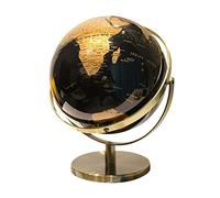 Globo geográfico de 5,5 pulgadas globo terráqueo educativo con base de aleación retro mini globo geográfico globo de escritorio de oficina para niños o decoración regalo globo terráqueo (color: grande