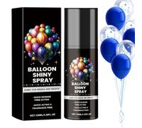 Globo Glow Spray - Enhancer Shine Mist | 100 ml brillante para globos de látex para fiestas de papel de aluminio, alto para mantener los globos brillantes, duraderos, fáciles de usar para bodas y