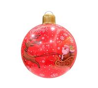 Globo Inflable De La Bola De La Navidad Adorno Navideño Reutilizable del PVC para La Decoración De La Oficina En Hogar Suministros del Partido Bola De La Navidad Inflable del PVC