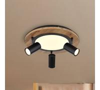 Globo Kassu plafón de diseño en madera Ø 40cm