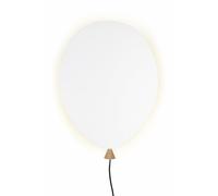 Globo Lámpara de Pared Blanco