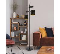 Globo Lámpara de pie Clarke, 2 luces, altura regulable