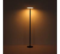 Globo Lámpara de pie solar LED 36508, negra, aluminio, CCT, IP54