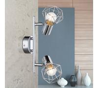 Globo Lámpara de techo Daiva muy moderna de 2 llamas