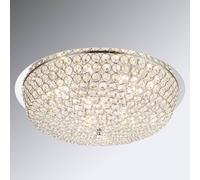 Globo Lámpara de techo de cristal Emilia bombillas LED