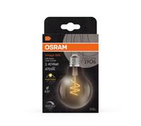 OSRAM LED Vintage G80 E27 4,6W 927 Filamento en espiral claro atenuable EC:EPREL:1854773