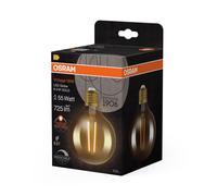 OSRAM LED Vintage 1906, G95, E27, 6,5 W, dorado, 2.400 K, atenuable. EC:EPREL:1421165