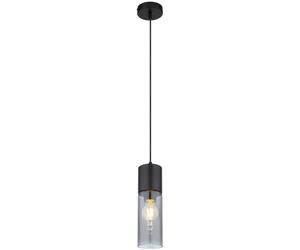 Globo Lighting Annika lámpara colgante 1x25 W negro-humado 21000HB