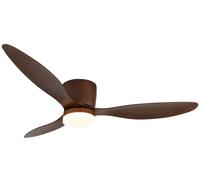 Globo Lighting Armando lámpara de techo con ventilador 1x20 W marrón 03666H