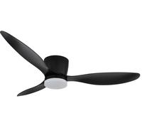 Globo Lighting Armando lámpara de techo con ventilador 1x20 W negro 03666S