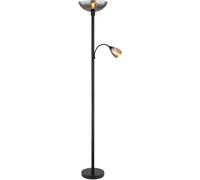 Globo Lighting Blade lámpara de pie 2x60 W negro 58903