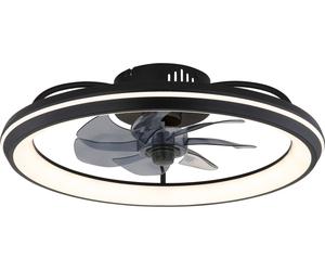Globo Lighting Celeste lámpara de techo 1x40 W negro 03643