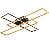 Globo Lighting Dakari lámpara de techo 1x40 W negro-oro 67208-40G
