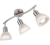 Globo Lighting Daytona lámpara de pared 3x5 W blanco-níquel 818903016X
