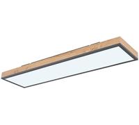 Globo Lighting Doro plafón 1x24 W blanco-madera-grafito 416080WD4-CCT