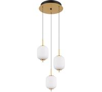 Globo Lighting Ewald lámpara colgante 3x20 W latón 15217-3