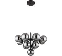 Globo Lighting Grappy lámpara colgante x5 W negro-ahumado 56143-13