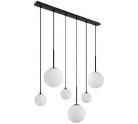 Globo Lighting Hallie lámpara colgante 6x9 W blanco-negro 15168-6