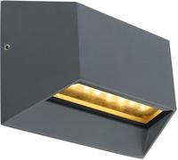 Globo Lighting Honna lámpara de pared para exteriores 1x7 W antracita 34175