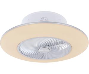Globo Lighting Kello lámpara de techo con ventilador 1x36 W blanco 03623