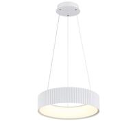 Globo Lighting Kemp lámpara colgante 1x45 W blanco 15924W