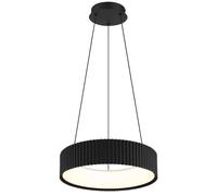 Globo Lighting Kemp lámpara colgante 1x45 W negro 15924S