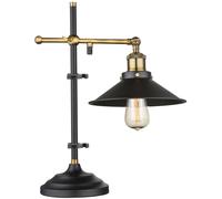 Globo Lighting Lenius lámpara de sobremesa 1x60 W negro-oro 15053T