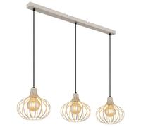 Lámpara colgante Mateo (Altura: 1.500 mm, Beige mate)