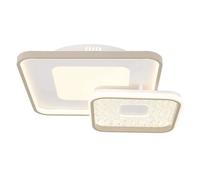 Globo Lámpara LED de techo Mosaiko, 50 cm de longitud, metal blanco/arena EC:EPREL:2462434