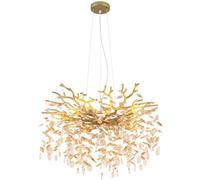 Globo Lighting Queena lámpara colgante x40 W oro 64138H2G