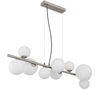 Globo Lighting Riha lámpara colgante x3.5 W blanco-níquel 56140-9H