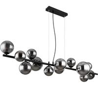 Globo Lighting Riha lámpara colgante x3.5 W negro-humado 56133-13H