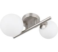 Globo Lighting Riha lámpara de pared 2x3.5 W blanco-níquel 56140-2W
