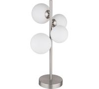Globo Lighting Riha lámpara de sobremesa 4x3.5 W blanco-níquel 56140-4T