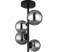 Globo Lighting Riha lámpara de techo 4x3.5 W negro-ahumado 56133-4D