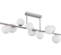 Globo Lighting Riha lámpara de techo x3.5 W vidrio opalino-níquel 56140-9D