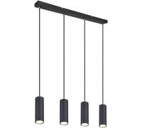 Globo Lighting Robby lámpara colgante 4x35 W negro 57911-4HB