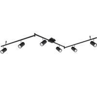 Globo Lighting Robby lámpara de techo 6x35 W negro 57910-6B