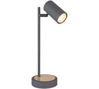 Globo Lighting Robby lámpara para escritorio 1x5 W madera-grafito 57910TG