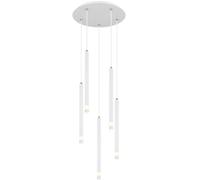 Globo Lighting Ryan lámpara colgante 5x4 W blanco 15629W-5