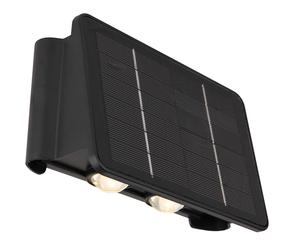 Globo Lighting Solar lámpara de pared 1x1 W negro 36496