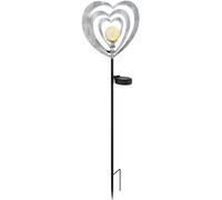 Globo Lighting Solar lámpara solar de pie 1x0.06 W negro-gris-plata 36580