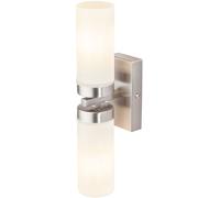 Globo Lighting Space lámpara de pared 2x40 W ópalo-níquel 7816