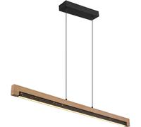 Globo Lighting Starla lámpara colgante 1x24 W negro-madera 67849H