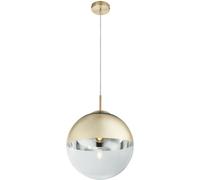 Globo Lighting Varus lámpara colgante 1x40 W transparente-oro 15857