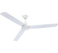 Globo Ventilador de techo Ferro con conmutador, blanco