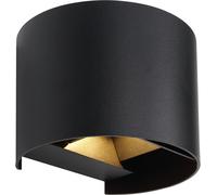 Globo Lighting Veronika lámpara de pared para exteriores 1x3 W negro 34168RB
